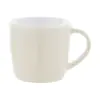 Tazza in ceramica colorata con interno bianco e confezione di cartoncino kraft 335ml