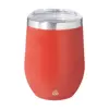 Tazza termica da 350ml in acciaio inox riciclato con coperchio in plastica