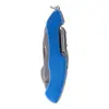 Coltello tascabile in acciaio inossidabile con 12 funzioni e manico in alluminio
