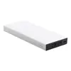 Power bank in alluminio riciclato con porta USB e USB-C da 10000mAh