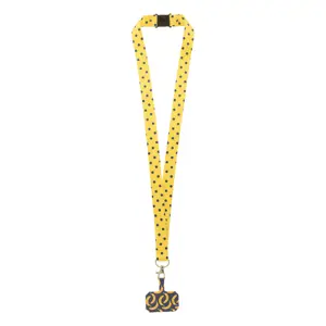 Lanyard portacellulare in RPET personalizzabile in sublimazione con fibbia di sicurezza 