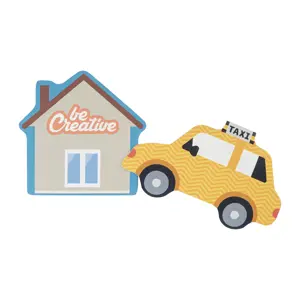 Magnete da frigorifero con forma personalizzabile