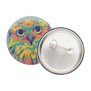 Spilla badge a bottone da ø44mm