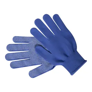 Coppia di guanti elastici in nylon con rivestimento antiscivolo in taglia unica