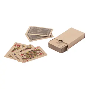 Carte da gioco in carta riciclata