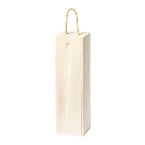 Confezione regalo in legno per bottiglia vino