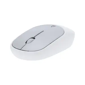 Mouse ottico wireless in plastica ABS riciclata e alluminio riciclato