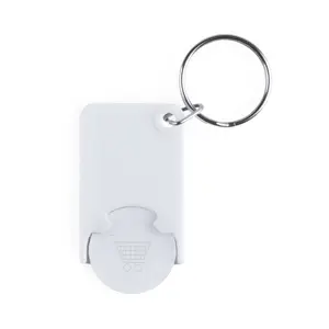 Portachiavi con portamoneta per gettone spesa