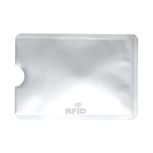 Porta carte di credito in alluminio con protezione RFID 60×90mm
