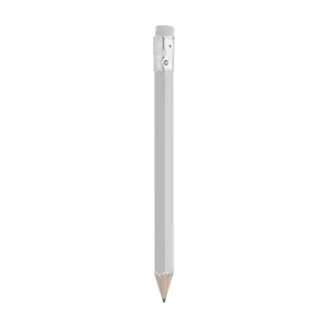 Mini matita in legno con gomma misure ø7×100 mm