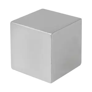Cubo antistress metallizzato
