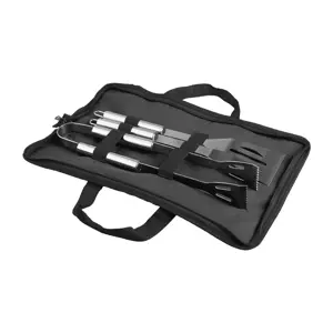 Set di utensili per il barbecue in acciaio inox