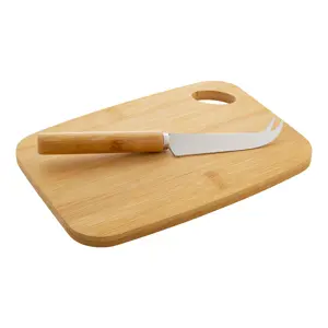 Tagliere e coltello per formaggio 200×143×10 mm