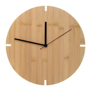 Orologio da parete in bambù ø300mm