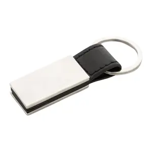 Portachiavi in metallo e cinturino pelle PU confeionato in carta Kraft