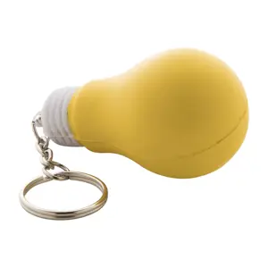 Portachiavi antistress a forma di lampadina