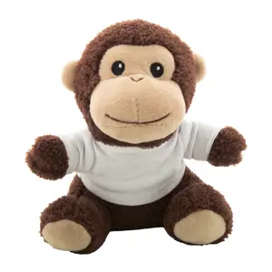 Peluche in RPET scimmia 