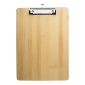 Porta blocco in bambù formato A4