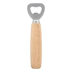 Apribottiglie con manico in legno