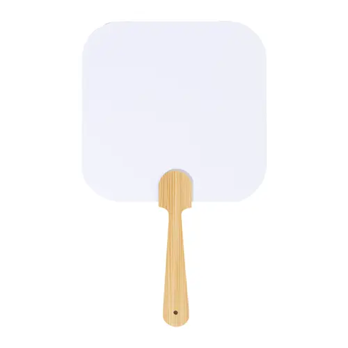 Ventaglio Uchiwa personalizzabile con manico in bambù e carta laminata