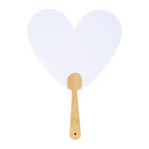 Ventaglio Uchiwa personalizzabile con manico in bambù e carta laminata