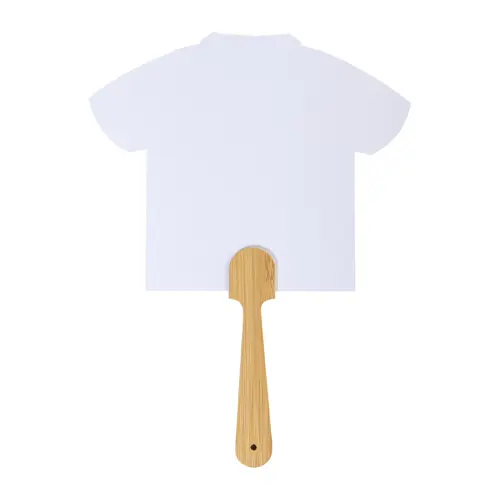Ventaglio Uchiwa personalizzabile con manico in bambù e carta laminata