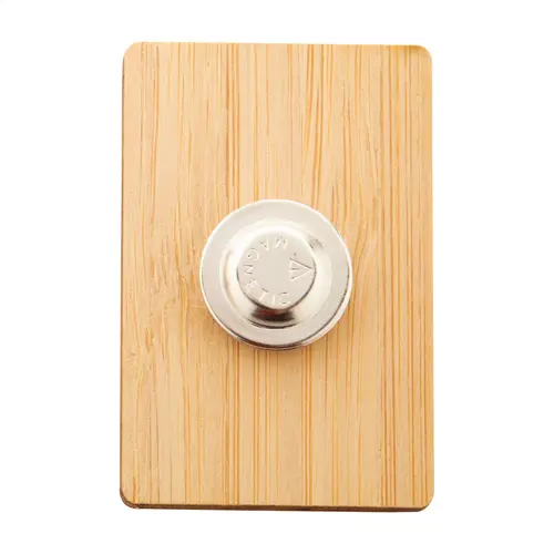 Spilla in bambù con fermaglio magnetico