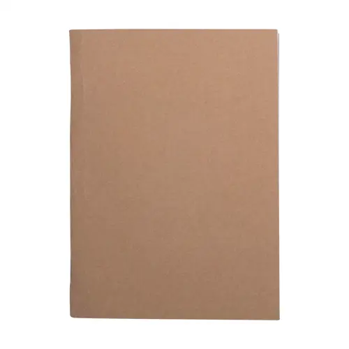 Quaderno A6 con copertina personalizzabile in carta kraft e fogli neutri in carta riciclata