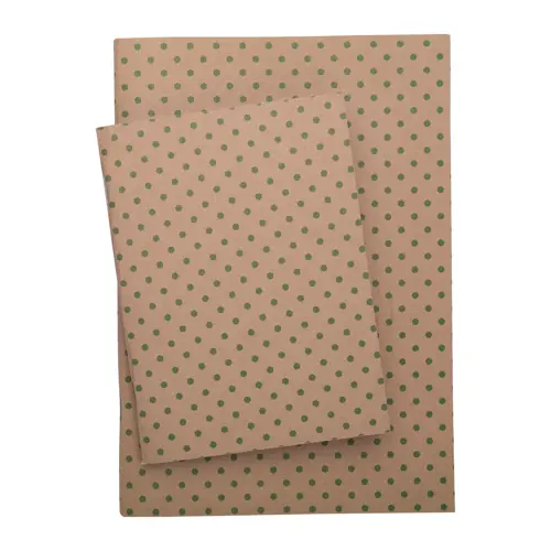 Quaderno A6 con copertina personalizzabile in carta kraft e fogli neutri in carta riciclata