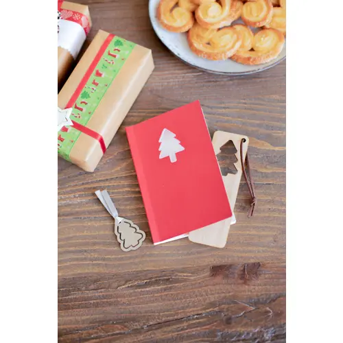 Segnalibro Natalizio in bambù