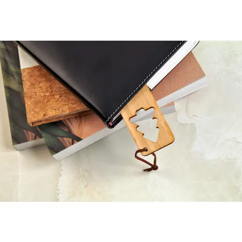 Segnalibro Natalizio in bambù