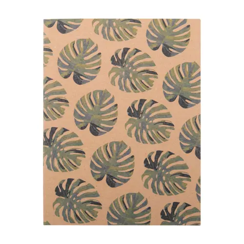 Set note adesive con copertina in carta kraft con copertina totalmente personalizzabile