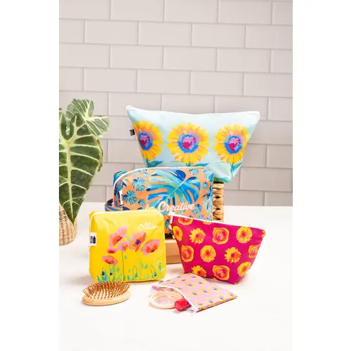 Pochette in RPET totalmente personalizzabile 220×130×90mm