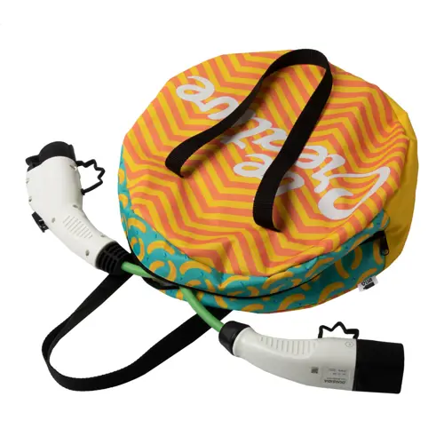 Borsa personalizzabile per cavi di ricarica auto EV in RPET