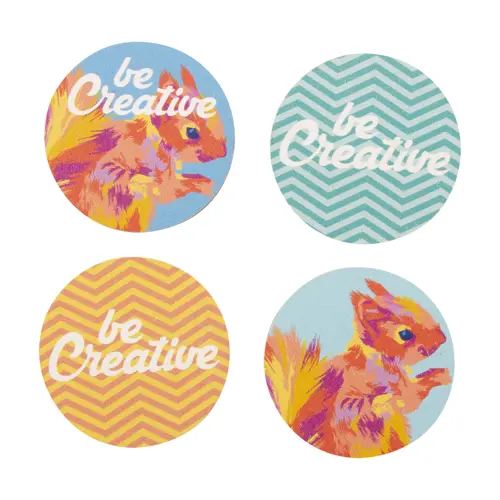 Spilla magnetica in betulla totalmente personalizzabile nella grafica