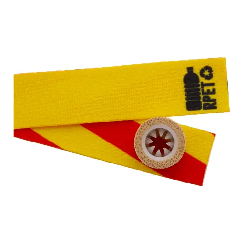 Braccialetto personalizzabile in RPET con chiusura in bambù