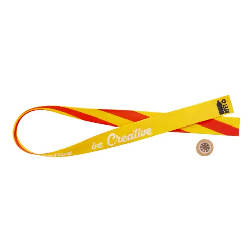 Braccialetto personalizzabile in RPET con chiusura in bambù