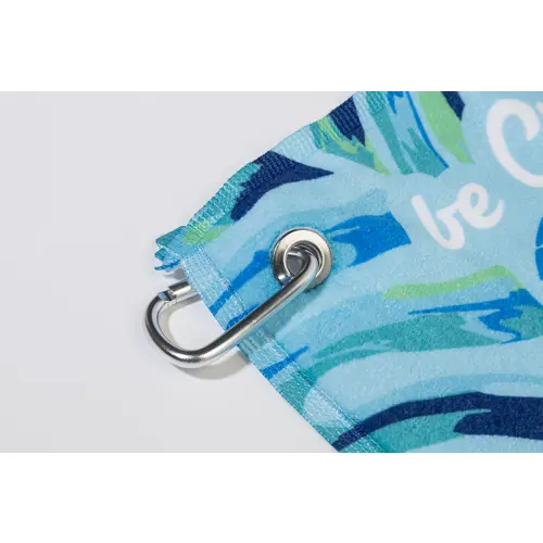 Asciugamano con gancio personalizzabile su 1 lato con sublimazione 300×500 mm