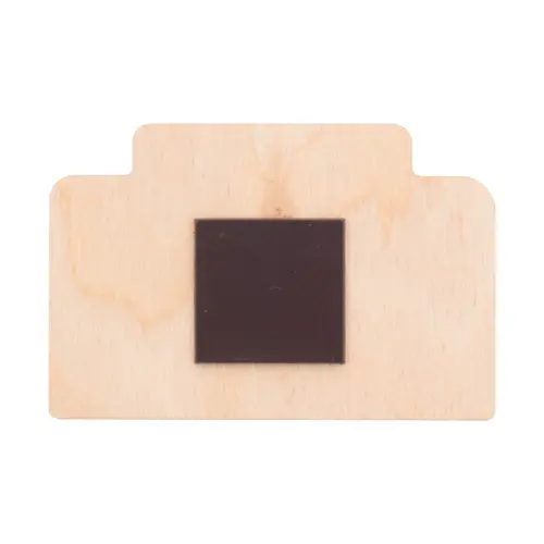 Magnete frigo natalizio in betulla