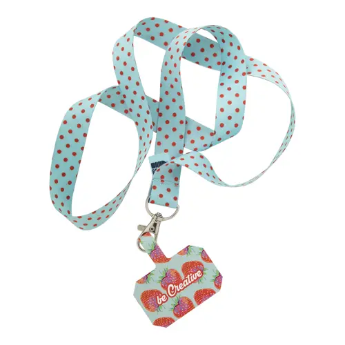 Lanyard portacellulare in RPET totalmente personalizzabile