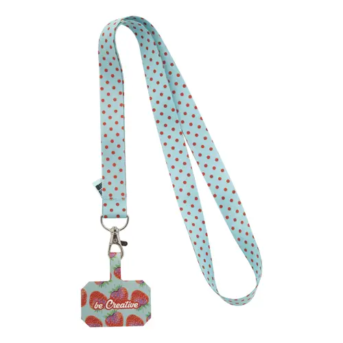 Lanyard portacellulare in RPET totalmente personalizzabile