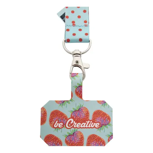 Lanyard portacellulare in RPET totalmente personalizzabile