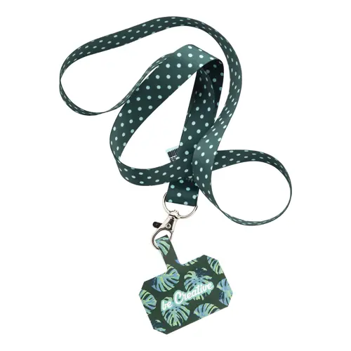Lanyard portacellulare in RPET totalmente personalizzabile