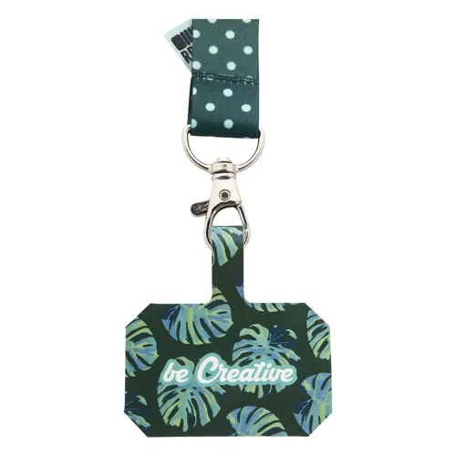 Lanyard portacellulare in RPET totalmente personalizzabile