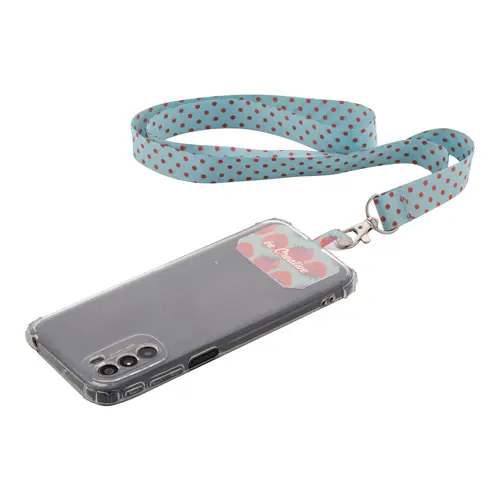 Lanyard portacellulare in RPET totalmente personalizzabile