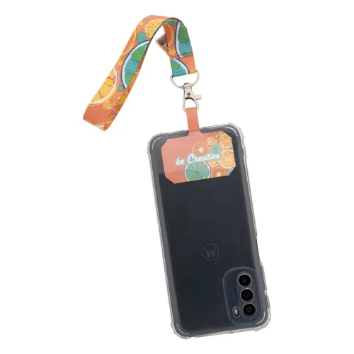 Cinturino per cellulari in RPET totalmente personalizzabile 