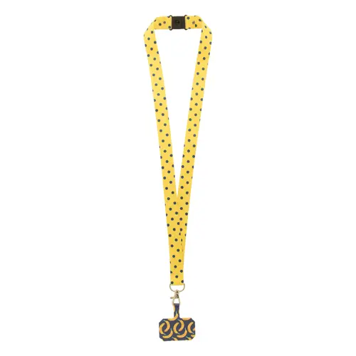 Lanyard portacellulare in RPET personalizzabile in sublimazione con fibbia di sicurezza 