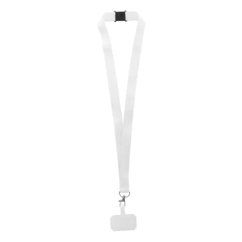 Lanyard portacellulare in RPET personalizzabile in sublimazione con fibbia di sicurezza 