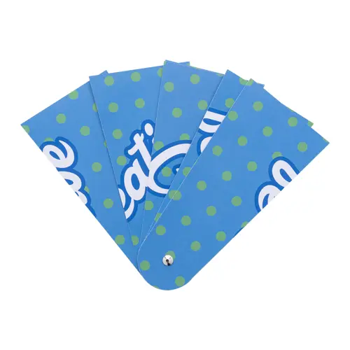 Ventaglio in carta pieghevole totalmente personalizzabile