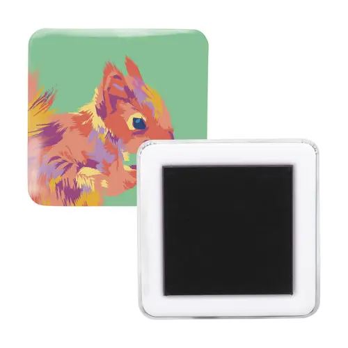 Magnete da frigo quadrato 